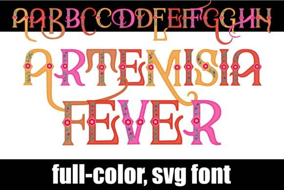 Artemisia Fever: A Vibrant Color Font for Handmade Brands