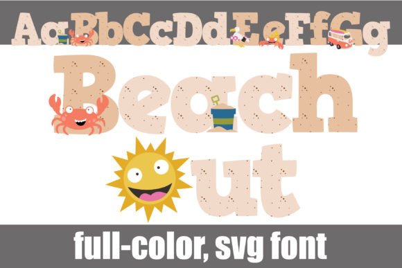Beach Out: A Color Font That Elevates Small Business Branding