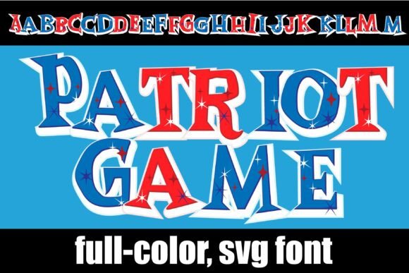 Boost Your Brand with the Patriot Games Display Font