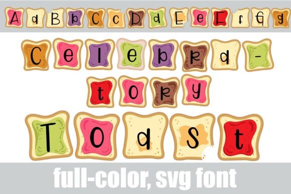 Celebratory Toast Font: A Maker's Guide to Colorful Typography