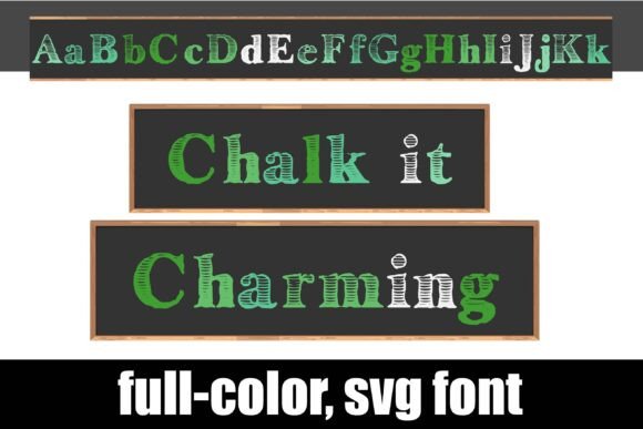 Chalk It Charming: The Color Font That Pops in Campaigns