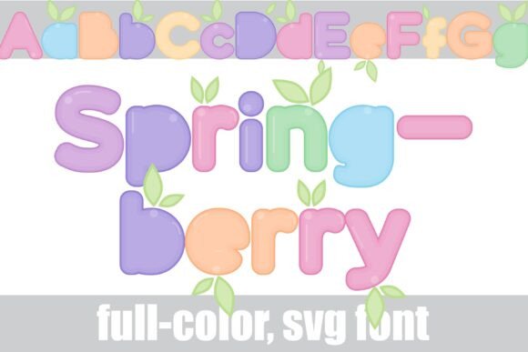 Designing with Springberry: A Color Font for Modern Web Layouts