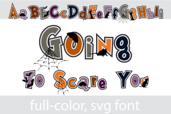 Going to Scare You: A Color Font Review for Spooky Campaigns