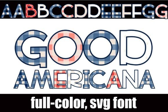 Good Americana: A Colorful Typeface for Editorial Design