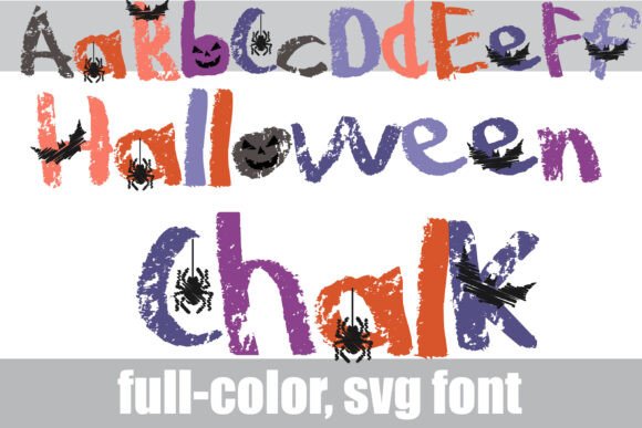 Halloween Chalk Font: A Playful Typeface for Seasonal Branding