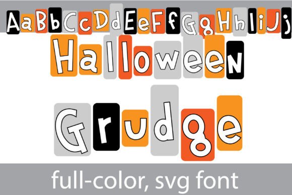 Halloween Grudge: A Color Font That Powers Spooky Campaigns