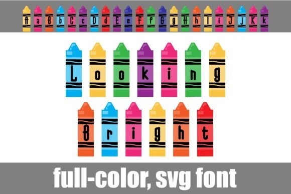 Looking Bright: A Colorful Typeface for Editorial Design