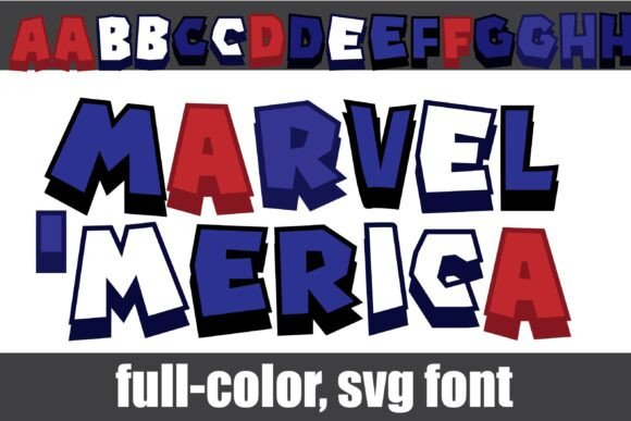 Marvel merica Font Review: A Bold Digital Display Typeface