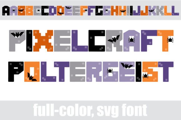 Pixelcraft Poltergeist: A Playful Display Font for Editorial Design