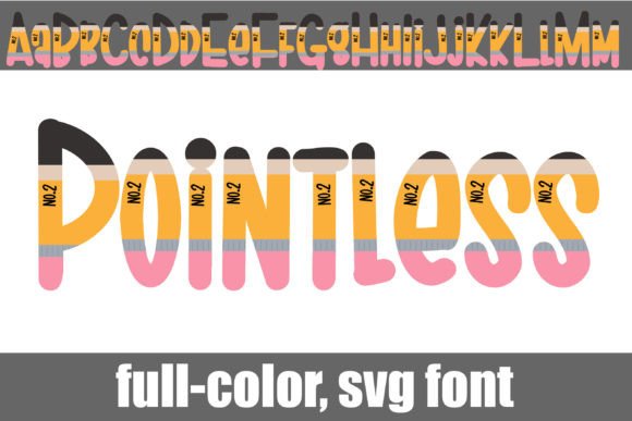 Pointless: The Color Font That Stops the Scroll