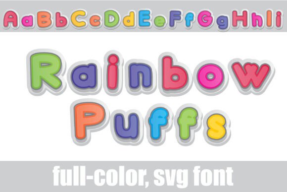 Rainbow Puffs: The Color Font That Stops the Scroll