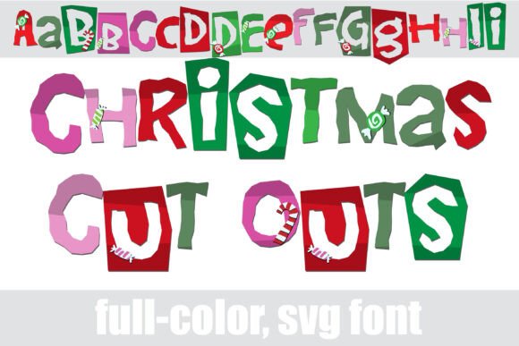 Reviewing Christmas Cut Outs: A Festive Display Font for Editors