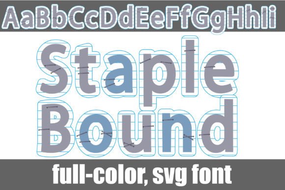 Staple Bound: A Playful Font for Memorable Branding