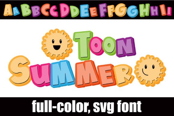 Toon Summer Review: A Playful Color Font for Bold Brands