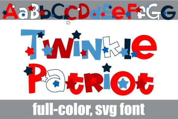 Twinkle Patriot: A Color Font for Scroll-Stopping Marketing