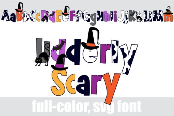 Udderly Scary: A Bold Color Font for Editorial Impact